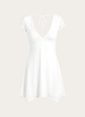 Zev Mini Dress - White