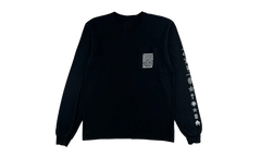 Multi Logo Script Long Sleeve T-shirt "Black" CHRM0760
