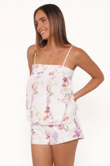 Calla Short Set - Bright Floral