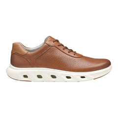 Reactivate U Throat Perforated Lace Up Sneakers