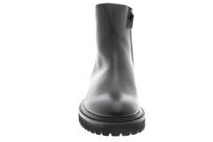 Aquatalia Pasquale Calf 34M0937-BLK Mens Black Leather Casual Dress Boots