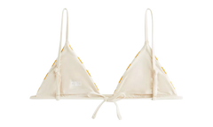 Lucia II Kith Stripe Triangle Top WMNS "Pastel Yellow" KITH122