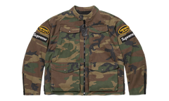 Vanson Leathers® Cordura® Jacket "SS26 - Woodland Camo" SU27115