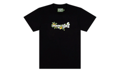 Floral Logo Short Sleeve Tee "Black" DT361