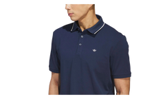 Originals Twistknit Trefoil Polo Shirt "Night Indigo / Chalk White" KB8622