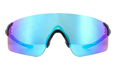 Evzero Blades Sunglasses "Steel / PRIZM Sapphire Iridium" OO9454 03