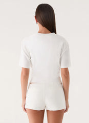 Anora Tee - White