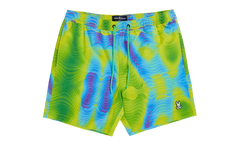 Men's Montgomery All Over Print Swim Trunks Banana "Multi (Rainbow)" B6W910Y1PO BNA