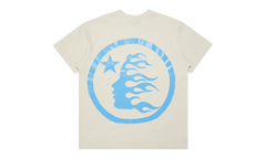 Classic T-Shirt Gel Print "White/Blue" HSR282