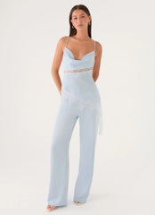 Deacon Low Rise Pants - Blue