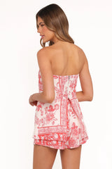 Clarke Shorts - Rose Tile