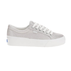 Jump Kick Duo Glitter Suede Lace Up Sneakers