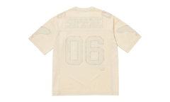 MM6 Maison Margiela Cotton Football Jersey "SS26 - Beige" SU27177