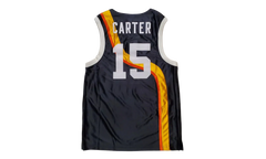 Roswell Rayguns Vince Carter Basketball Jersey "Black / Gold Orange" CV1970 010
