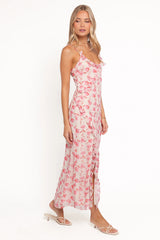 Charli Maxi Dress - Pink Floral