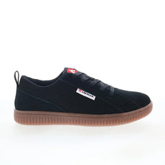 Airwalk The OG CW06506M Mens Black Suede Low Top Lifestyle Sneakers Shoes