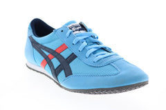 Asics Serrano DN353 Womens Blue Synthetic Lace Up Lifestyle Sneakers Shoes