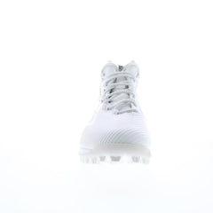 AS Freak Carbon Mid Turf Mens White Athletic Football Cleats Shoes