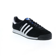 Samoa F37210 Mens Black Synthetic Lace Up Lifestyle Sneakers Shoes