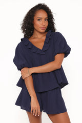 Felicity Short Set - Navy