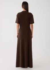 Celyse Maxi Dress - Chocolate