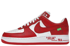 Force 1 Low By Virgil Abloh White Red