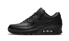 Air Max 90 Leather "Triple Black" 302519 001A