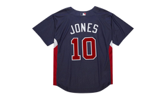 MLB Chipper Jones Jersey "2007 Atlanta Braves – Navy" ABPJ7106 ABR07CJONAVY