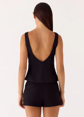 Lulita Belted Shorts - Black
