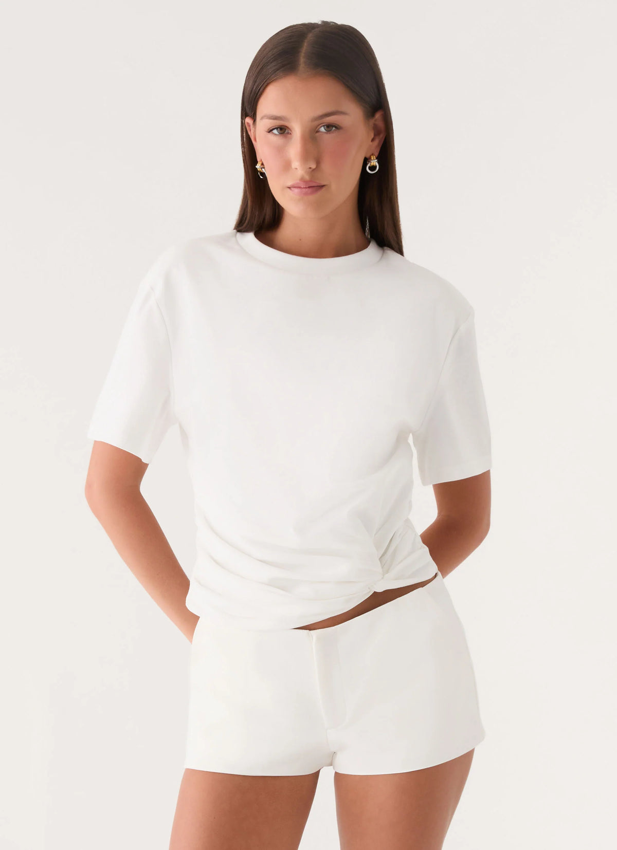 Anora Tee - White
