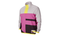 Air NSW Flight Series Half Zip Breaker Jacket "Pink Yellow Black" CN8508 623