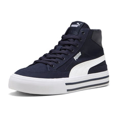 Court Classic Vulcanized Mid Formstrip Lace Up Sneakers
