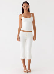 Andrea Pants - White