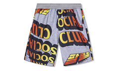 Whisped Terry Fleece Shorts "Grey" ASSC014