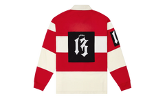 Classic Field Rugby Shirt "Cream / Red" RBIJCJHN