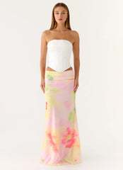 Sinnie Maxi Skirt - Floral Romance