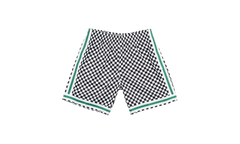 NBA Checked Swingman Shorts "Boston Celtics - White" BA3A4H BCE W N04