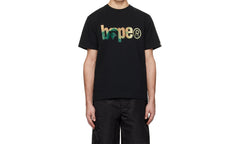 Tie Dye 'BAPE' T-Shirt "Black" 242546M213102