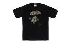 Tree Edge Camo Ape Face Tee "Black / Brown" 1L80110032 BLK