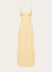 Samah Maxi Dress - Lemon