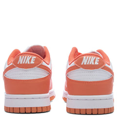 Women's Dunk Low - White/Light Wild Mango