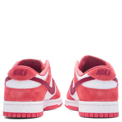 Dunk Low Womens 'Valentines Day' - White/Team Red/Adobe/Dragon Red