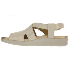 Women's Hy Heel Strap Sandal in Soft Gold