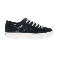 Triple Kick Cotton Mesh Lace Up Sneakers