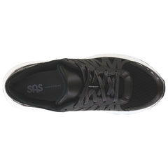 Women's Tempo Lace Up Sneaker in Black
