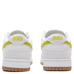 Women's Dunk Low - White/Bright Cactus/Gum Yellow