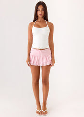 Aspyn Mini Skort - Pink