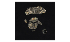 Tree Edge Camo Ape Face Tee "Black / Brown" 1L80110032 BLK