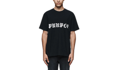 Gothic Wordmark Tee 'Black' "Black" P104-JGBB324