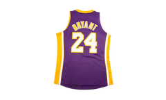 NBA Kobe Bryant Authentic Jersey "2008-09 Los Angeles Lakers - Purple" AJY4EL18017 LALPURP08KBR